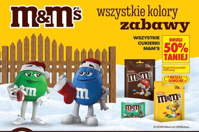 Cukierki wszystkie kolory i smaki promocja w Biedronka