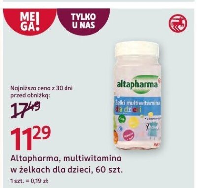 Multiwitamina promocja w Rossmann