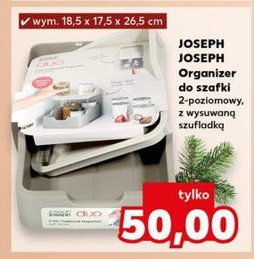 Organizer do szuflady 18.5 x 17.5 x 26.5 cm Joseph joseph promocja w Kaufland