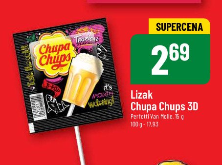 Lizak Chupa chups 3d fizzy drink promocja