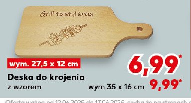 Deska do krojenia 27.5 x 12 cm promocja w Kaufland