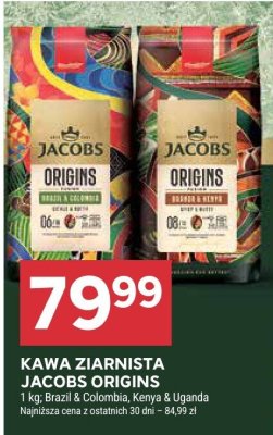 Kawa ziarnista Jacobs Origins promocja w Stokrotka