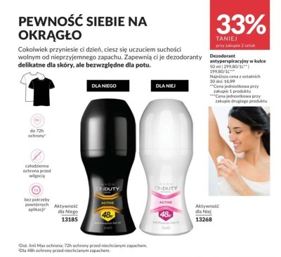 Dezodorant promocja w AVON