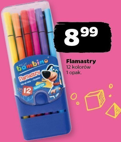 Flamastry Moje bambino promocja