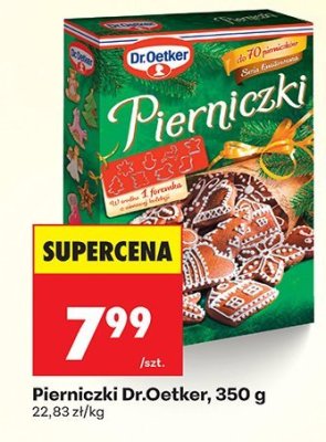 Pierniczki Dr.Oetker promocja w Biedronka