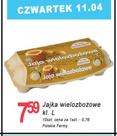 Jaja wielozbo偶owe kl. l Polskie fermy promocja