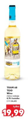 Wino TRAM 68 TEJO promocja w Kaufland