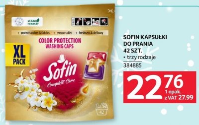Kapsułki do prania SOFIN KAPSUŁKI DO PRANIA 42 SZT. promocja w Selgros