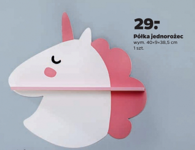 P贸艂ka jednoro偶ec 40 x 9 x 38.5 cm promocja