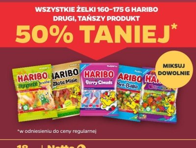 Żelki Haribo 160-175 g - różne rodzaje promocja w Netto