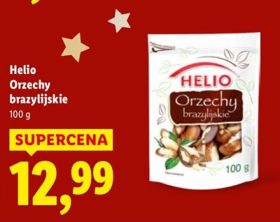 Orzechy Helio brazylijskie promocja w Lidl