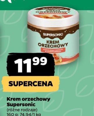 Krem orzechowy Supersonic promocja w Netto