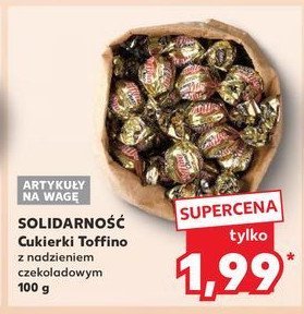 Cukierki czekoladowe Solidarność toffino promocja w Kaufland