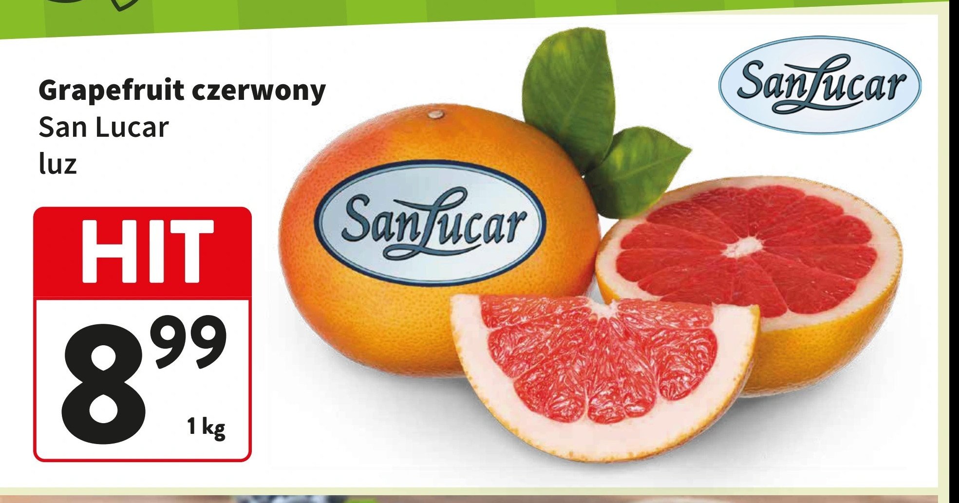 Grejpfruty czerwone Sanlucar promocja