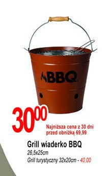 Grill wiaderko promocja