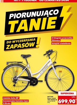 Rower criuse 28 Bottari promocja