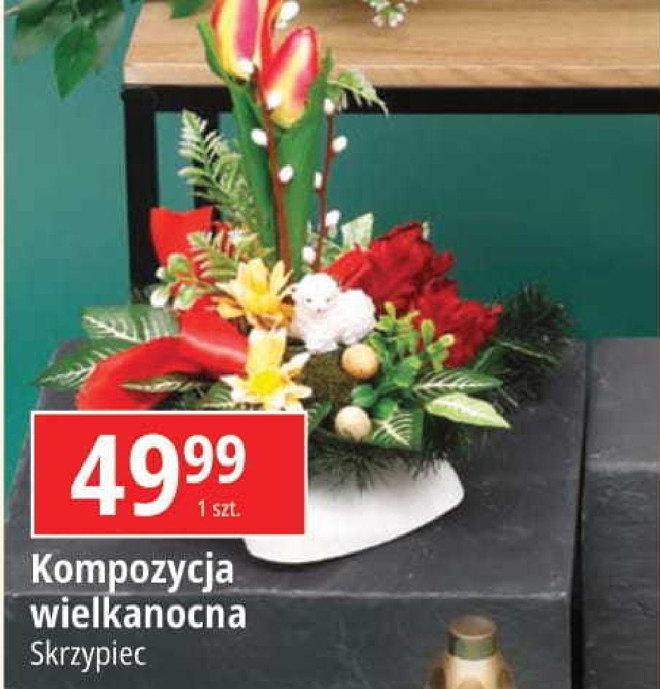 Kompozycja wielkanocna Skrzypiec promocja