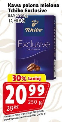 Kawa palona mielona Tchibo Exclusive promocja w Prim Market