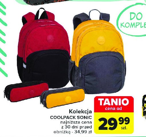 Piórnik sonic Coolpack promocja