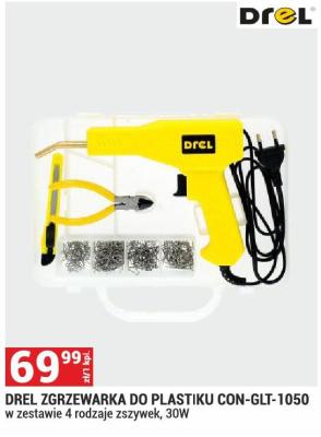 Zgrzewarka do plastiku Drel CON-GLT-1050 promocja w Merkury Market