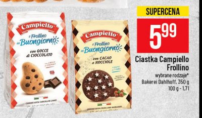 Ciastka frollini con gocce di cioccolato Campiello promocja