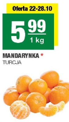 Mandarynka siatka promocja w SPAR