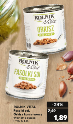 Orkisz konserwowy Rolnik vital promocja