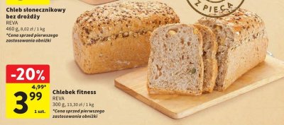 Chleb fitness Reva promocja w Intermarche