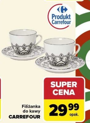 Filiżanka do kawy różne rodzaje promocja w Carrefour