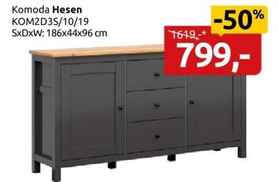 Komoda promocja w Black Red White