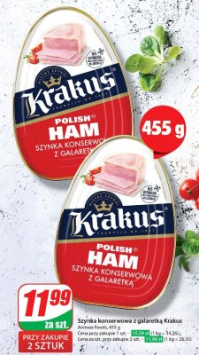 Szynka konserwowa Krakus animex promocja