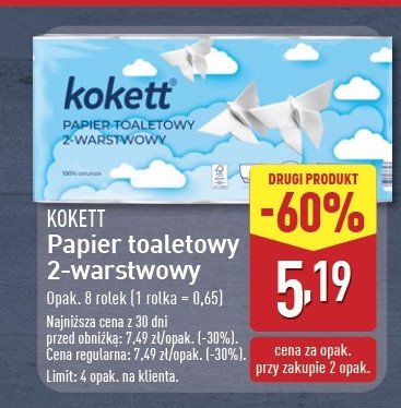 Papier toaletowy Kokett promocja