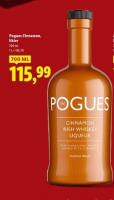 Likier Cinnamon promocja w Lidl