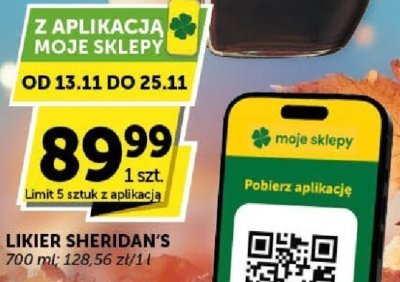Likier Sheridan's 700 ml promocja w Groszek