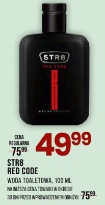 Perfumy Str8 Red Code woda toaletowa męska 100 ml promocja w Drogerie Natura