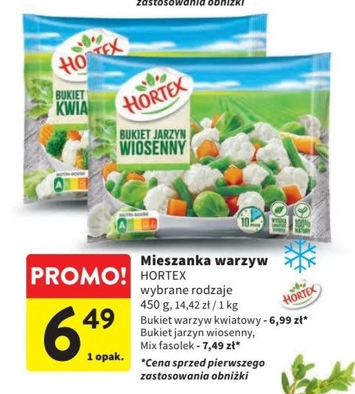 Bukiet warzyw kwiatowy Hortex promocja w Intermarche