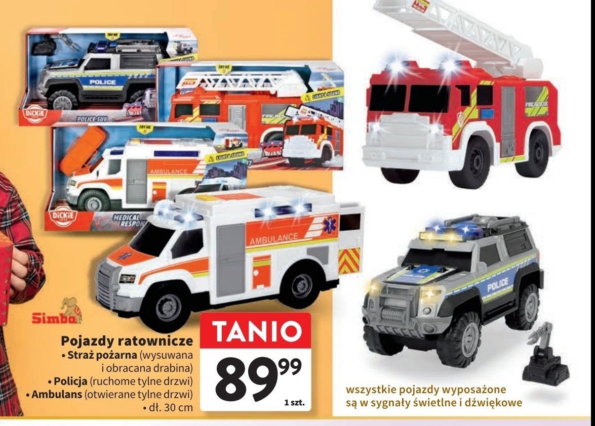 Ambulans 30 cm Simba promocja