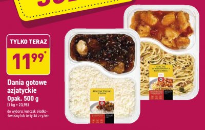 Teriyaki z ryżem promocja w Leclerc