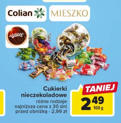 Cukierki nieczekoladowe promocja