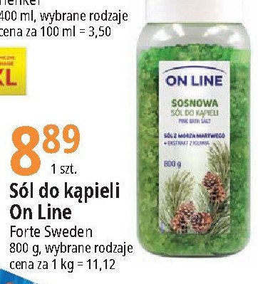 S贸l do k膮pieli sosnowa On line promocja