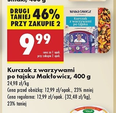 Kurczak z warzywami po tajsku Mak艂owicz i synowie promocja