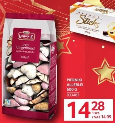 Pierniki Lambertz 600 g promocja w Selgros