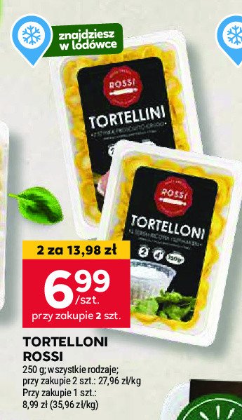 Tortelloni promocja