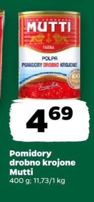 Pomidory drobno krojone  promocja w Netto