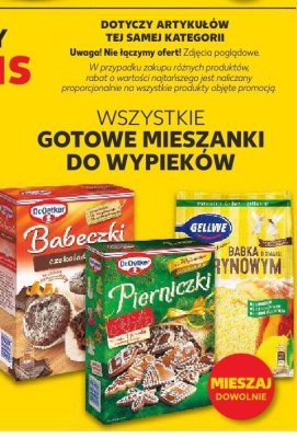 Gotowe mieszanki do wypieków promocja w Kaufland
