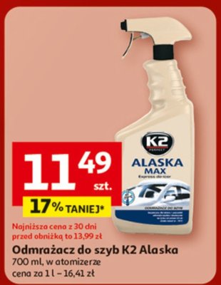 Odmrażacz do szyb K2 Alaska promocja w Auchan