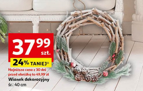 Wianek dekoracyjny promocja