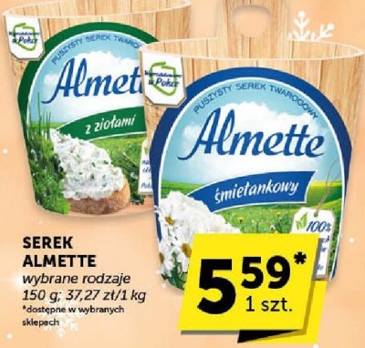 Serek Almette promocja w Groszek