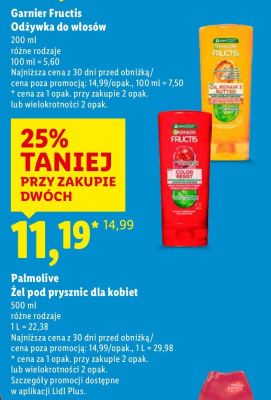 Żel pod prysznic Palmolive Żel pod prysznic dla kobiet promocja w Lidl