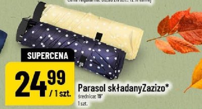 Parasol składany Zazizo promocja w POLOmarket
